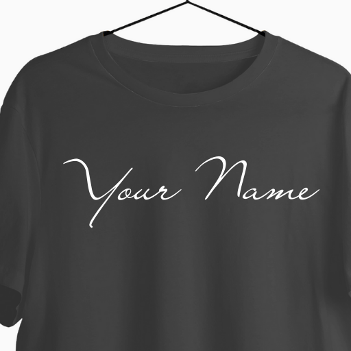 Custom Name T-shirt | Wear Your Name | Gift for Everyone