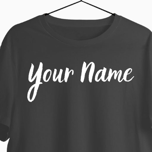 Custom Name T-shirt | Wear Your Name | Gift for Everyone