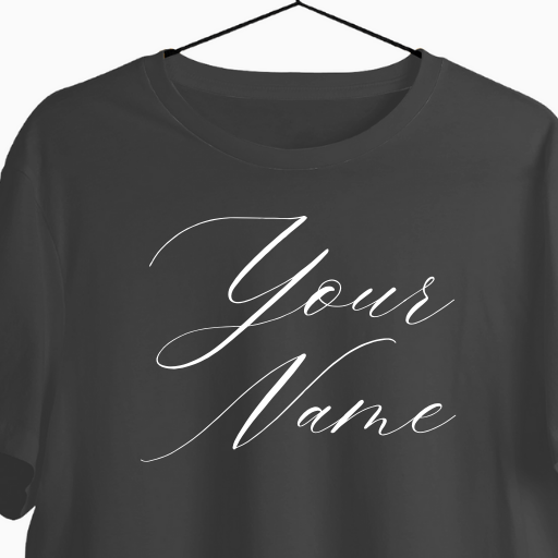 Custom Name T-shirt | Wear Your Name | Gift for Everyone