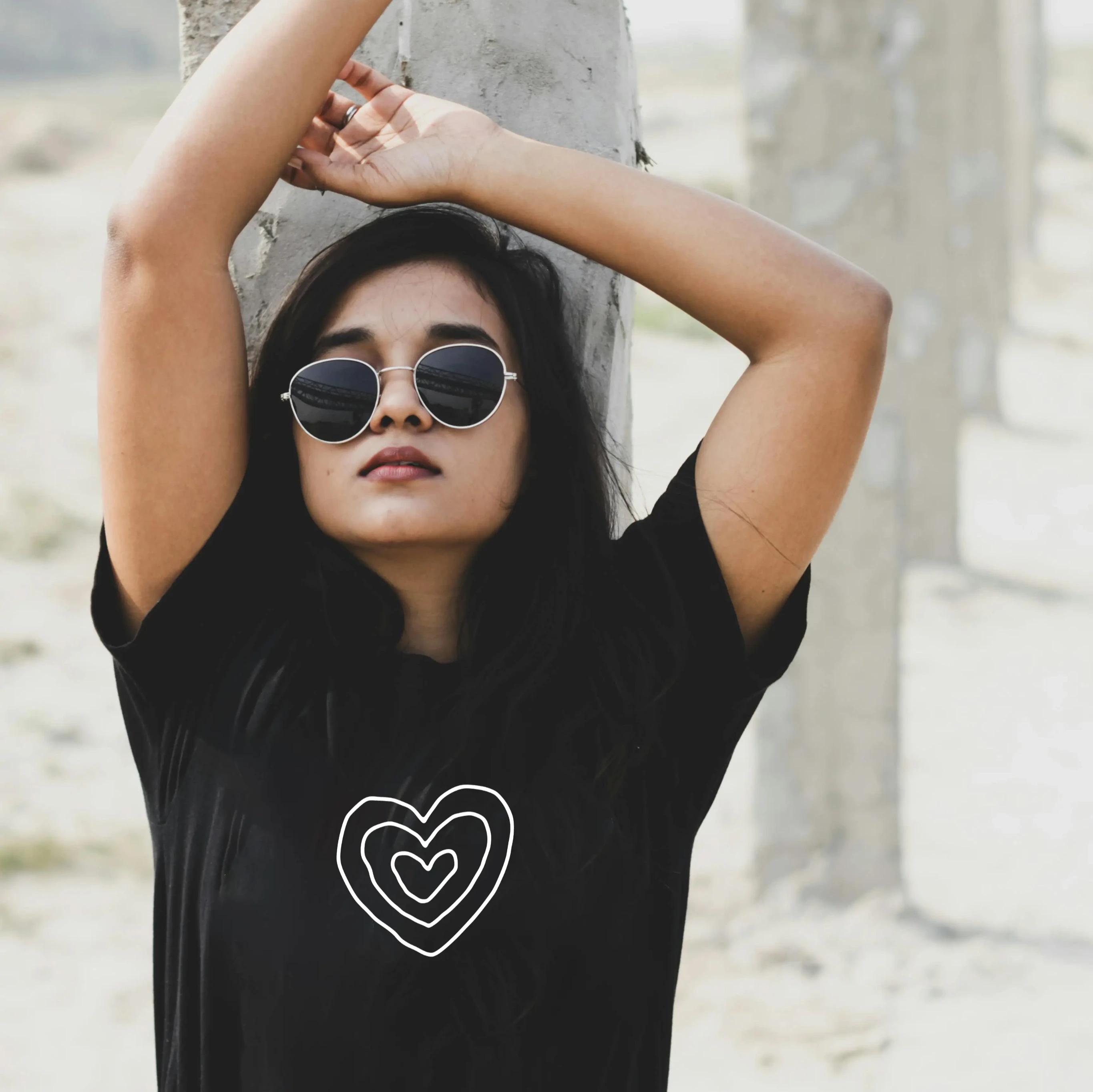 Heart n Heart | Simple funky T-shirt | Casual wear