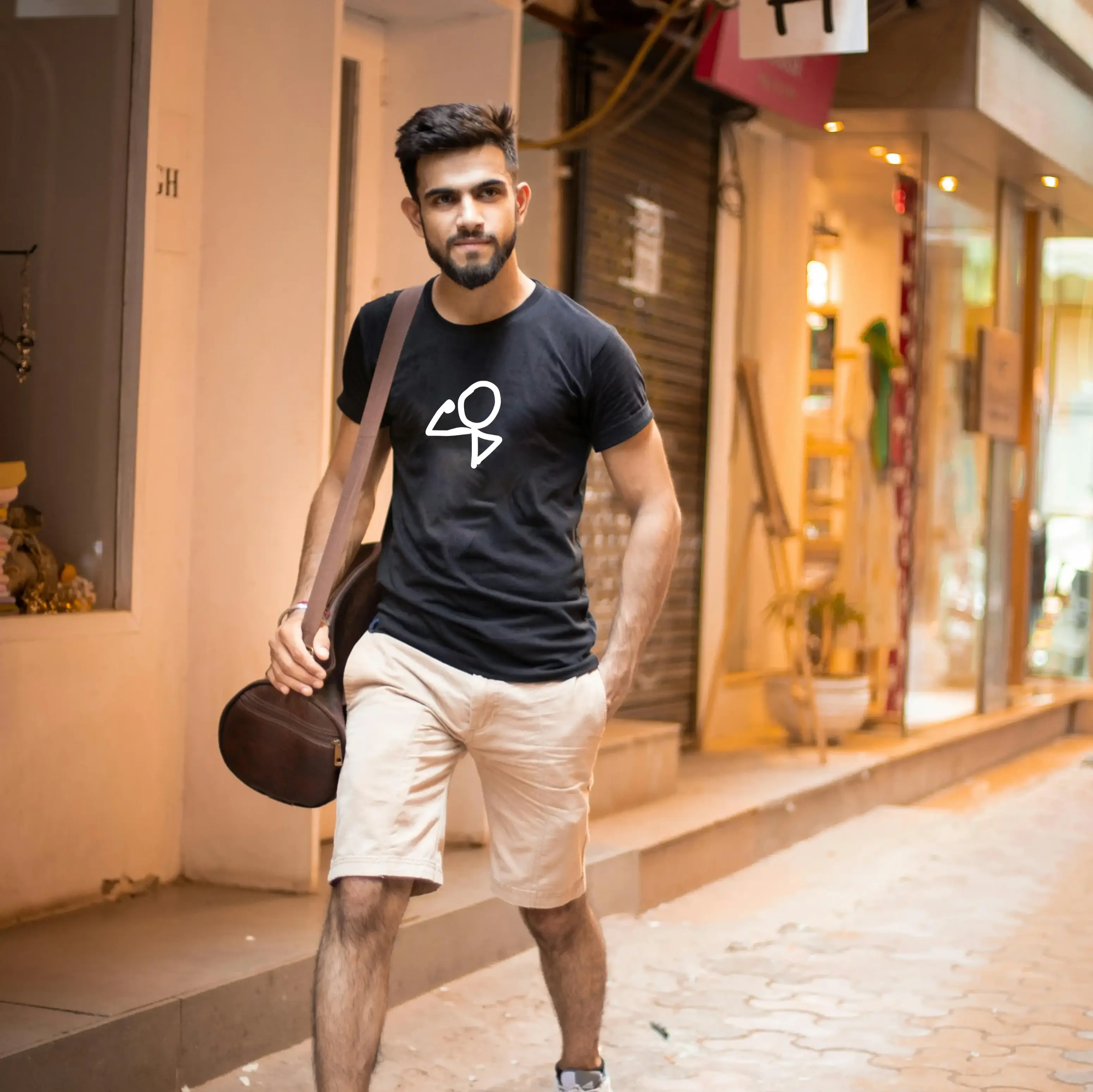 Gym funky | Minimal T-shirt for Gym lovers