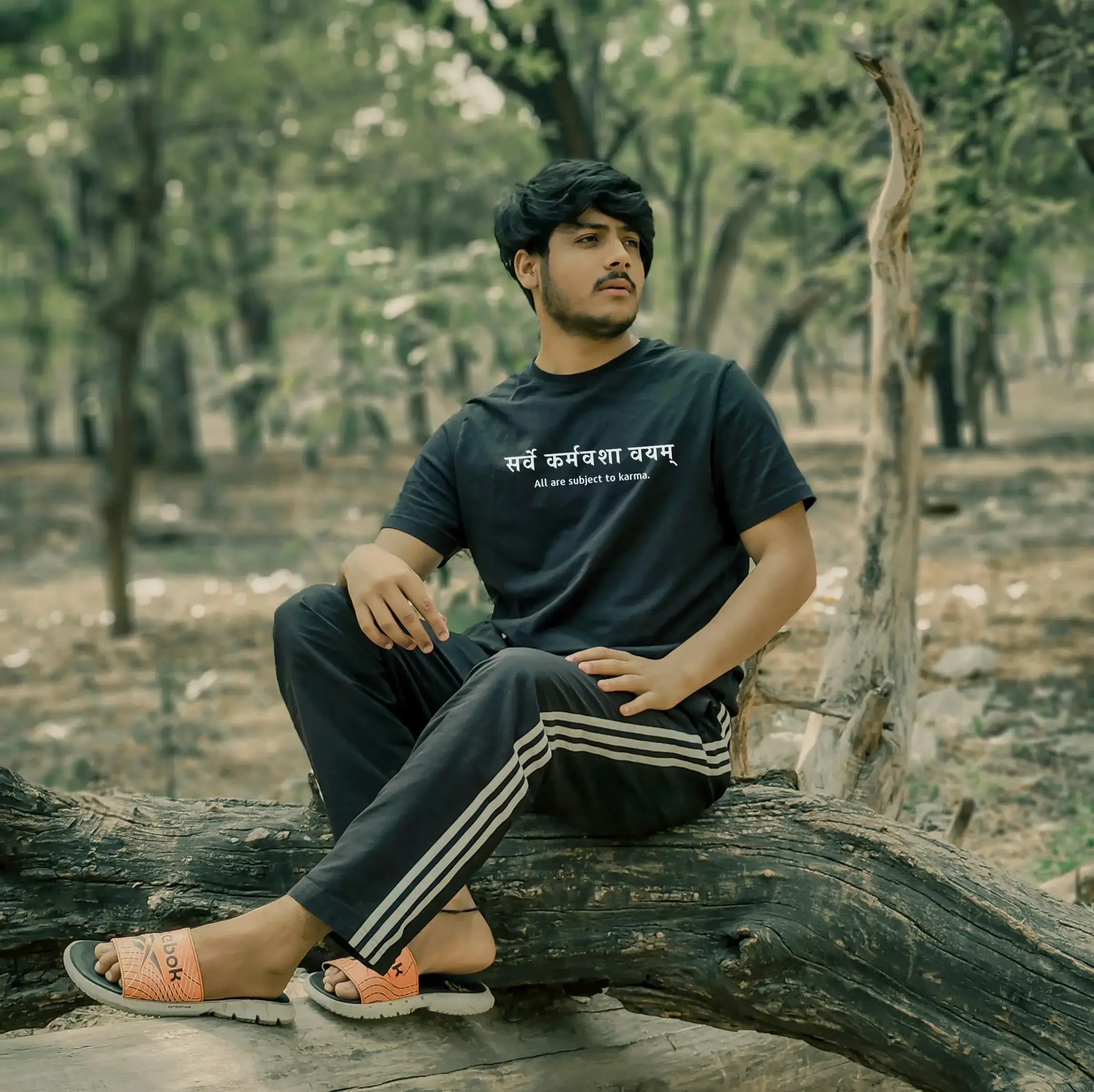 Sarve Karmvasha Vayam | Sanskrit Quote T-shirt 