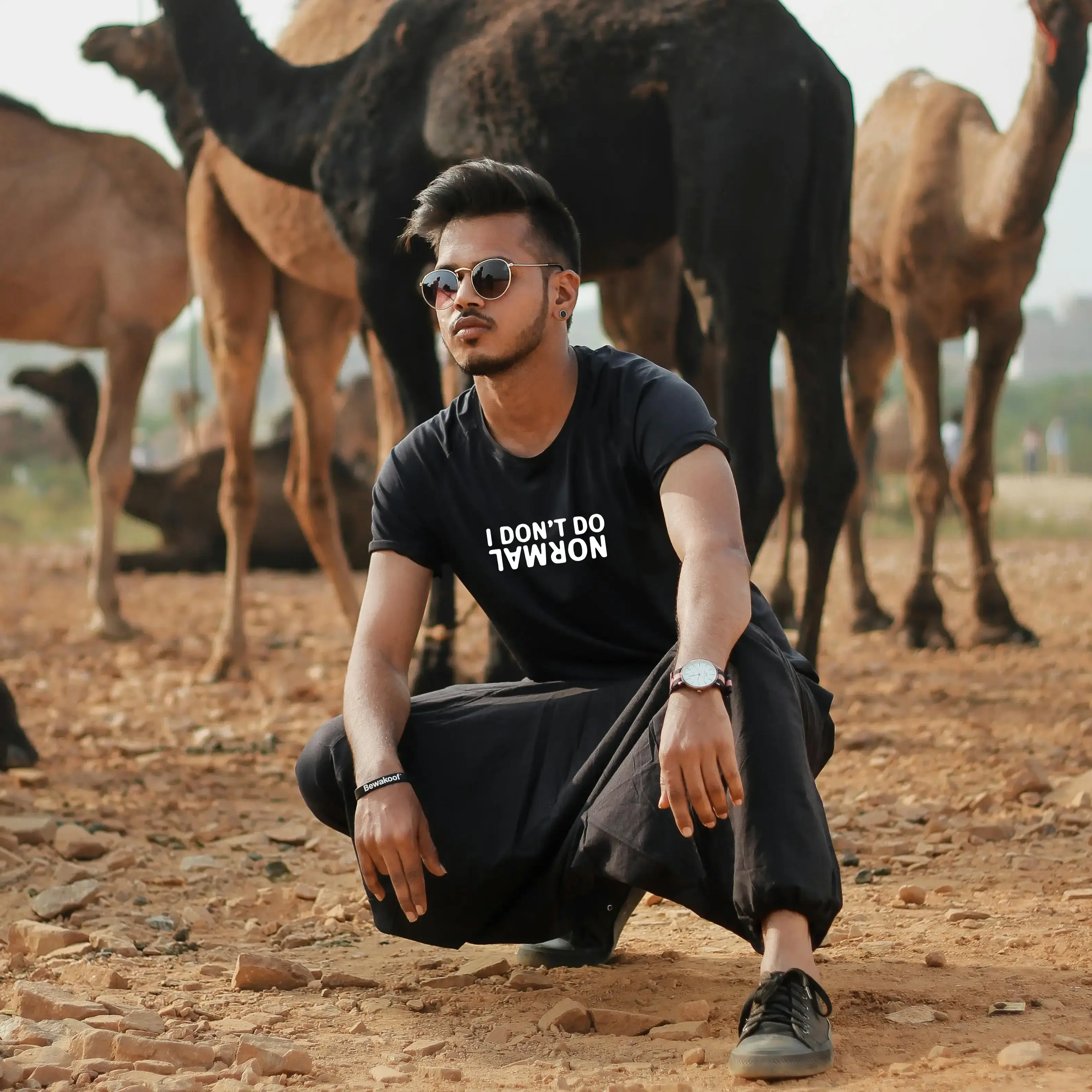 Not Normal | Cool funky Casual Wear T-shirt